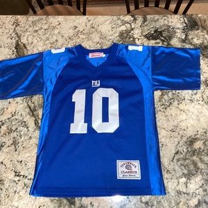 NY Giants youth large Manning throwback classic jersey